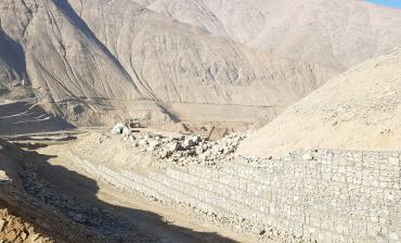 Gabion walls in Sotrami