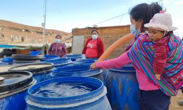 Water supply in Santa Filomena