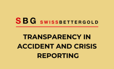 Transparency in accident and crisis reporting